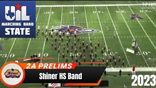 Shiner HS Band UIL 2A State Marching Contest Prelims 2023 [upl. by Chandal]