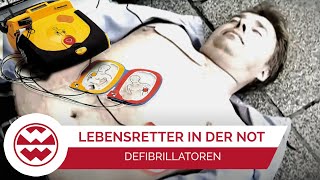 Herzinfarkt so benutzt man einen Defibrillator  Welt der Wunder [upl. by Rehpretsirhc]