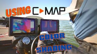 Activating CMap Color Shading on Lowrance [upl. by Eilsil]