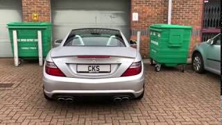 AMG SLK55 X Pipe R172 CKS Performance [upl. by Idoc]