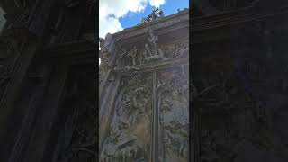 Rodin museum THE GATES OF HELL rodin sculpture art paris godly travel [upl. by Hanauq567]