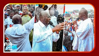 Oh SAD The End of Bawumia See Him Campaigning Hard Drenched in Rain Water just for Votes [upl. by Kone]