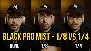 Tiffen Black Pro Mist  18 or 14 Which should you get blackpromist sonya7siii [upl. by Rabush]