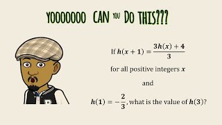 DIGITAL SAT MATH PROBLEMUsing recursive formula to problem solve [upl. by Perla559]