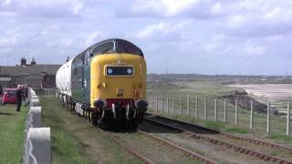 Deltic 55 022 Royal Scots Grey  North Blyth 10052011mpg [upl. by Ycrep252]