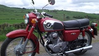 Honda CD175 1977 [upl. by Eahsed]