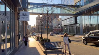 Charming Suburb of Boston  Walking Malden MA in April 2023 [upl. by Hazeefah]