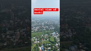 Aerial view of kochi by helicopter 🚁 youtubeshorts army shorts shortvideo [upl. by Peatroy]