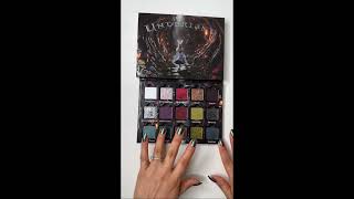 unboxing Underland palette  swatches [upl. by Nohs]