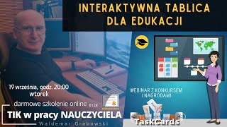 TIK w pracy NAUCZYCIELA 128 Interaktywna Tablica Dla Edukacji [upl. by Jodoin]