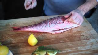 How to Roast a Red Snapper  Deliciousness for All [upl. by Burnside]