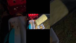 Making a raclette by candlelight raclette cheese candle light switzerland solo camp foodie [upl. by Jayne720]