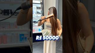 50000 VIRAL Hair straightener😱🤯 notsponsored honestreview shorts [upl. by Malka911]