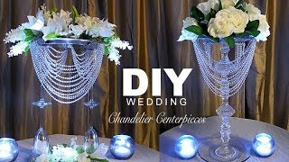 DIY  Wedding Chandelier Centerpiece [upl. by Coniah]