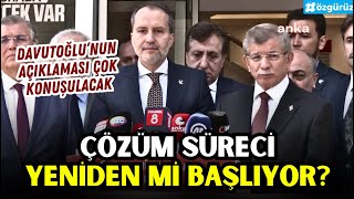 Davutoğlundan çok konuşulacak çözüm süreci mesajı [upl. by Phip617]