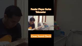 Fender Telecaster Player Series Capri Orange 🍊 Clean Sound Test guitar music fendertelecaster [upl. by Rhyner]