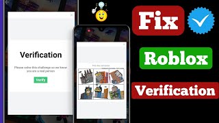 How to fix ROBLOX Verification error  How to fix Roblox verification problem [upl. by Siusan]