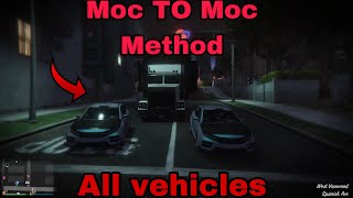 GTA 5 Online Moc To Moc Give Cars To Friend Glitch it’s back [upl. by Akerdnuhs]