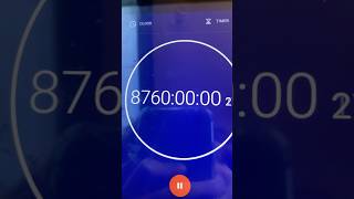 My Stopwatch Hits 1 Year [upl. by Auqenahc]