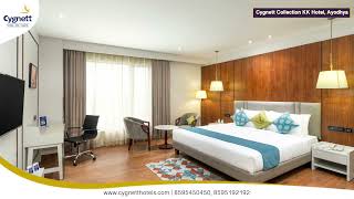 Explore the charm of Cygnett Collection KK Hotel now open in Ayodhya City [upl. by Ybbed]