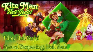 Kite Man Hell Yeah Season 1 Episode 1 Pilot Hell Yeah And 2 Grand Reopening Hell Yeah Review [upl. by Ambur137]