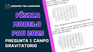 PAU MADRID FÍSICA RESUELTO Modelo 2025 Pregunta 1  Campo Gravitatorio [upl. by Sudderth888]