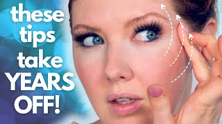 17 Youthful Makeup Tips To Take YEARS Off [upl. by Anala]