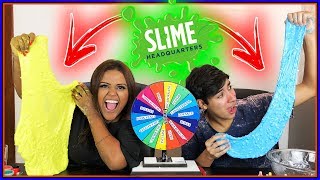 ROLETA MISTERIOSA DE SLIME 5  MYSTERY WHEEL OF SLIME CHALLENGE [upl. by Martijn]