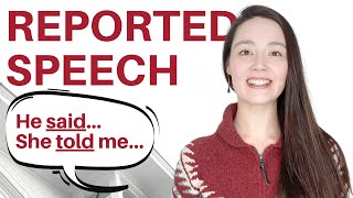 REPORTED SPEECH  INDIRECT SPEECH  DIRECT SPEECH  statements questions commands [upl. by Eiggem]