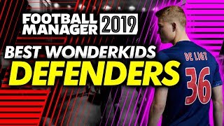 Football Manager 2019 Wonderkids Defenders Shortlist FM19 [upl. by Brest]