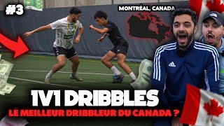 Qui est le meilleur dribbleur du CANADA avec 3 INTERNATIONAUX  600 à gagner [upl. by Ragas679]