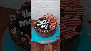 mothers day cake chocolate cake decorating youtubeshorts shorts mothersdaycake [upl. by Ahtanaram]