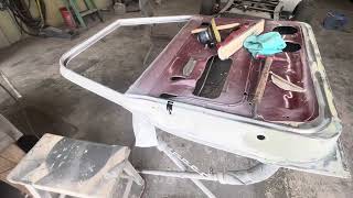 68 C10 Restore Door alignment trick 🛞🛞🛞🛞 c10 automobile diy restoration [upl. by Evslin]