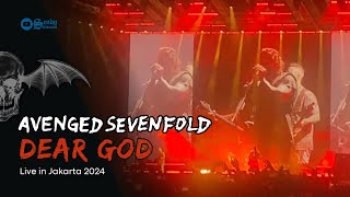 AVENGED SEVENFOLD  Dear God Live in Jakarta 2024 HD [upl. by Rafael389]