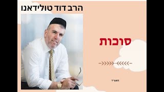 49 Rabbi David Toledano THE WEEKLY SHIUR סוכות [upl. by Salvucci]