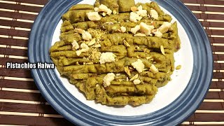 6 Minutes Pistachios Halwa RecipeHow to make easy and tasty Pistachios Halwa at home [upl. by Kellyann]