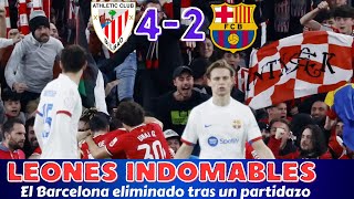 EL ATHLETIC CLUB TUMBA AL BARCELONA EN UNA NOCHE ÉPICA LO DE LAMINE YAMAL LOS WILLIAMS Y MÁS [upl. by Innis859]