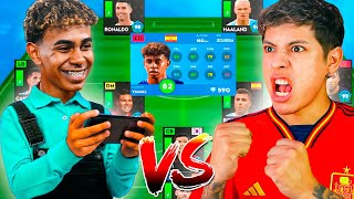 EDSON FDB vs LAMINE YAMAL en DREAM LEAGUE SOCCER 2024 😱 epic partido [upl. by Akisey]