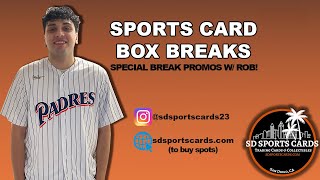 SD SPORTS CARDS 092624 PHOENIX FOTL RELEASE  MORE WROB boxbreak sportscards liveboxbreaks [upl. by Ocirred291]