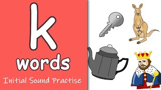 k Words  Phonics  Initial Sounds [upl. by Allayne]