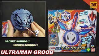 DX MAKOTO Crystal  Extra Sounds ULTRAMAN GROOB ウルトラマングルーブ [upl. by Hayikat]