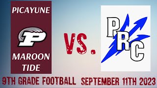 Picayune 9th Grade Football Vs PRC 91123 [upl. by Samanthia367]