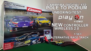 Carrera Digital 132  Pole To Podium  UnboxingTest [upl. by Cozmo61]