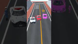 CAR POLIS VS RED VS PHINK shortsvideo [upl. by Nomzed]