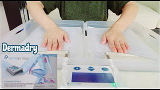 How to Treat Sweaty Hands Hyperhidrosis at Home  Dermadry Iontophoresis Machine  Dermadry [upl. by Nnylrac]