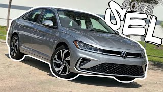 2025 VW Jetta SEL Facelifted Gets A Rear Spoiler Fresh Styling and New Vibes [upl. by Ynahpit508]