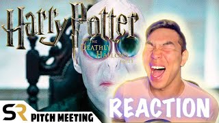 HARRY POTTER and the DEATHLY HALLOWS PT 1 PITCH MEETING REACTION [upl. by Rolyks]