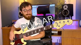 Mark Lettieri  Pulsar Bass Cover [upl. by Anelav]