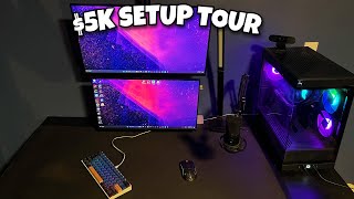 My 5000 Gaming Pc SetupRoom Tour2024 [upl. by Fennessy]