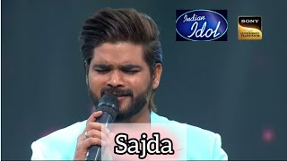 Salman Ali Sajda Song On Indian Idol 14 Latest Performance salmanali indianidolseason14 viral [upl. by Elleiad176]